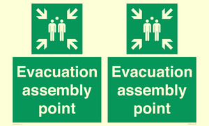 Evacuation assembly point